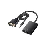 Kenly VGA to HDMI Adaptör (VGA → HDMI) Görüntü ve Ses Aktarıcı Dönüştürücü – USB Güç Destekli