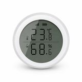 Kenly Zigbee Akıllı Sıcaklık ve Nem Sensörü LCD Ekranlı Tuya Smart Life Uygulama Kontrollü Alexa ve Google Home Uyumlu