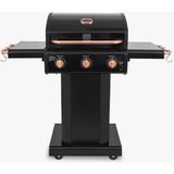 Kenmore Gazlı Barbekü 3 Ocaklı Siyah - Bakır