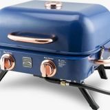 Kenmore Kt-R40003-Nc Gazlı 2 Ocaklı Masa Üstü Barbekü - Mavi
