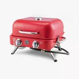 Kenmore Kt-R40003-Rd Gazlı 2 Ocaklı Masa Üstü Barbekü - Kırmızı
