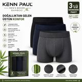 Kenn Paul Bambu Erkek Boxer 3 Adet