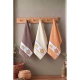kennylake selection 3'lü Mutfak Havlusu Seti 30x50 cm | %100 Pamuk El Havlusu, Kurulama Bezi | Çeyizlik