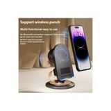 Kenpool 360° Dönen Bluetooth Speaker Hoparlör 5W Masa Üstü Telefon Tutucu Oynar Metal Ayaklı Stand