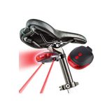 Kenpool Bisiklet Kuyruğu Aksesuarı Uyarı Işıkları Arka Lambaları Led Stop Lambası 7 Fonksiyon 5 Led