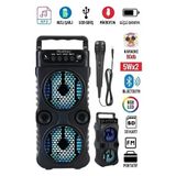 kens teknoloji Bluetooth Hoparlör Parti Hoparlörü Kablosuz Speaker Ledli Ses Bombası Usb Sd Kart Girişli