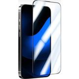 Kens Teknoloji İphone 12 Tam Kaplayan İç Kulaklık Filtreli Antistatik Özellikli Cam Ekran Koruyucu