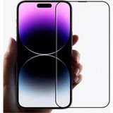Kens Teknoloji Iphone 14 Promax Ekran Koruyucu Iç Kulaklık Filtreli Tam Kaplayan Antistatik Cam