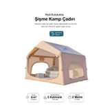 Kensa 6 Kişilik 4 Mevsim Su Geçirmez Şişme Kamp Çadırı 210D Oxford Kumaş 8 M2 310X245X142 Cm