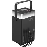 Kensa 80.000 Mah Süper Kapasiteli LED Işıklı Powerbank – Hızlı Şarj, Usb-C & Çoklu Cihaz Desteği - Siyah