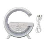 Kensa Beyaz BT-2301 15W Wireless Kablosuz Şarj Destekli Radyolu Bluetooth Hoparlör