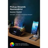 Kensa Bluetooth Hoparlörlü Aromaterapi Hava Nemlendirici – 7 Renk Işıklı, Çoklu Sis Çıkışlı, Kumandalı - Ahşap