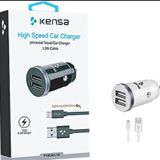 Kensa CR-88 Siyah Lightning Araç Hızlı Şarj Aleti Çakmaklık Girişi