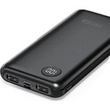 Kensa Dijital Ekranlı 10000MAH Powerbank - Siyah