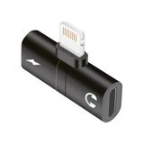 Kensa İphone Uyumlu Lightning 2İn1 Şarj Kulaklık Dönüştürücü Adaptör Şarj Çoğaltıcı Splitter