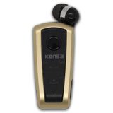 Kensa KB-200 Altın Bluetooth Makaralı Titreşimli Kulak İçi Kulaklık