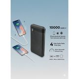 Kensa Kp-32 10000 Mah Powerbank Tam Kapasite Taşınabilir Şarj Cihazı - Siyah