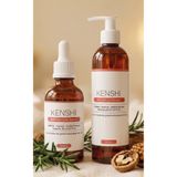 Kenshi Saç Dökülmesi Karşıtı, Hızlı Saç Uzatma Şampuan & Serum Bakım Seti