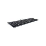Kensington Advance Fit™ Tam Boyutlu Kablolu Q Klavye - K72357WW - Siyah