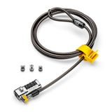 Kensington ClickSafe evrensel 3'ü 1 arada şifreli kilit, T-Bar, Nano veya kama şeklinde güvenlik yuvalı tüm dizüstü bilgisayarlar için ideal, Dell, HP, Acer modelleri için güvenlik kilidi, K68105EU