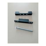 kent aksesuar Pvc Zamak Menteşe 95 mm ANTRASİT GRİ Pimapen Pencere Kapı