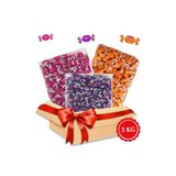 KENT Bayram Şekeri 3 X 1 Kg Bayram Kolisi (elegan Vişne, Elegan Çilek, Elegan Portakal )