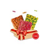 KENT Bayram Şekeri 3 X 1 Kg Bayram Kolisi ( Tofy Kayısı, Tofy Limon, Tofy Çilek)