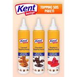 Kent Boringer 3x750 gr Karamel, Frambuaz, Cikolata Topping Sos