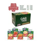 Kent Boringer Bardak Çabuk Çorba Çeşitleri 5 Farklı Lezzet 24’lü Paket