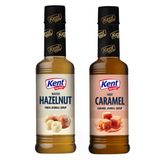 Kent Boringer Kahve Şurubu 355 ml Fındık ve Caramel Aromalı 2 li