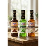 Kent Boringer Kahve Şurupları Avantajlı 3'lü Set (Çikolata-Nane-Irish Cream) 355ML X3 - 355 ml
