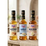 Kent Boringer Kahve Şurupları Avantajlı 3'lü Set ( Irish Cream-Vanilya-Fındık) 355ML X3 - 1,065 lt