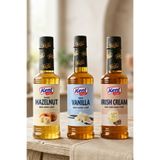 Kent Boringer Kahve Şurupları Avantajlı 3'lü Set ( Irish Cream-Vanilya-Fındık) 355ml X3