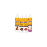 Kent Boringer Karma Koli Topping Sos 4 Adet (karamelli Çikolatalı Frambuazlı Beyaz Çikolata 300 gr ) Sivri Kapak