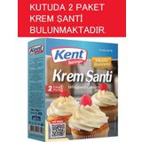 Kent Boringer Krem Şanti Muzlu 75 Gr 2'Li Paket