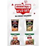 Kent Boringer Mangal Lezzet Avantajlı 4'lü Set(Cajun Çeşni-Sebzeli Çeşni-Mangal Harcı-Köfte Harcı) - 262 gr