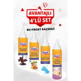 Kent Boringer Topping Sos 4'lü Avantajlı Set (Çikolatalı-Fındıklı-İtalyan Karameli-Beyaz Çikolata) 300Gr X4