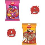 Kent Elegan ve Misbon Sütlü Bayram Şekeri 375 gr x 2 Adet Karışık Aroma ile Lezzetli