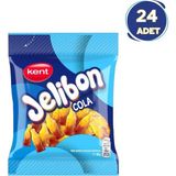 Kent Jelibon Kola Aromalı Yumuşak Şekerleme 80 gr - 24 Adet