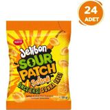 Kent Jelibon Sour Patch Şeftali Aromalı Yumuşak Şekerleme 80 gr - 24 Adet