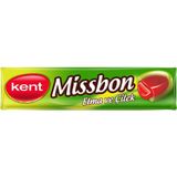 Kent Missbon Elma ve Çilek Aromalı Şeker 24 x 43 gr