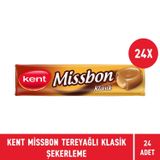 Kent Missbon Klasik Tereyağ Aromalı Nostaljik Şekerleme 43 gr - 24 Adet