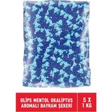 Kent Olips Mentol Okaliptus Aromalı Naneli Bayram Şekeri 1 KG X 5 Adet