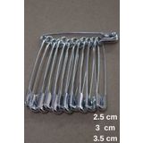 Kent Pazarı Çengelli Çatal Iğne Küçük Boylar "0-1-2" No ( 2.5 - 3 - 3.5 cm ) 48 ADET Kancalı Karışık