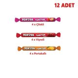 Kent Tofita Yumiyum 12'li Karışık Paket (Çilek, Portakal, Vişne)