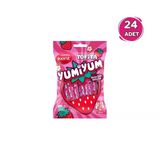 Kent Tofita Yumiyum Çilek Aromalı Şeker 100 G - 24 Poşet