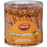 Kent Tofita Yumıyum Portakal 120'LI Meyve Sulu Toffe Şeker 804G 8'li Avantaj Paketi - 8 Adet - 804 gr