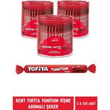 Kent Tofita Yumiyum Vişne 120'LI Kavanoz - 3'lü Paket - 3 Adet