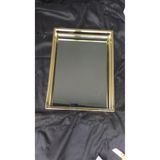 Kentdekor TEPSİ AYNALI SUNUM 40X30 GOLD