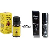 Kentex Love Drops Kadınlara Özel Damla + Eros Sprey - Belirtilmemiş